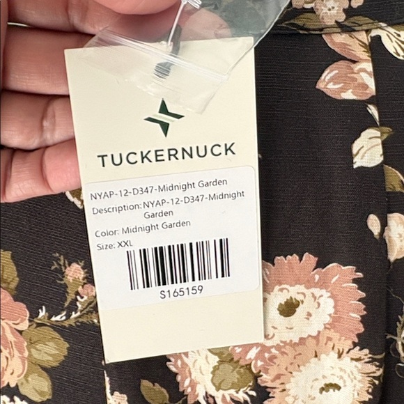NWT Tuckernuck Midnight Garden Floral Tate Dress XXL - Picture 9 of 10